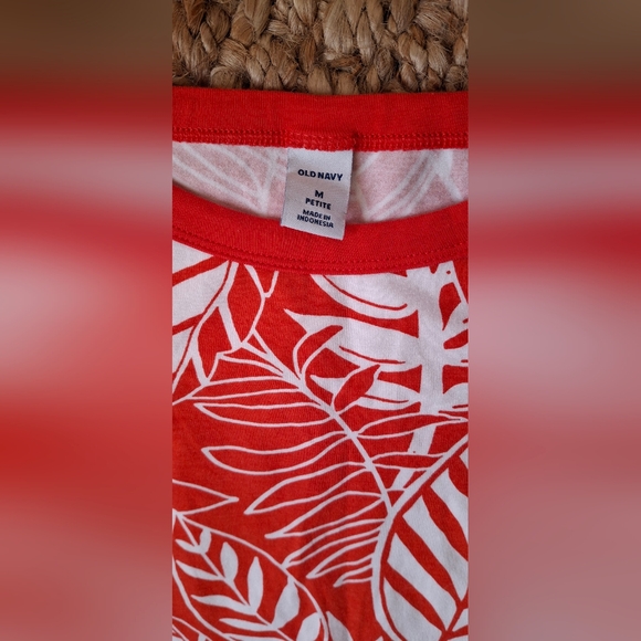 Old navy tropical petite strech dress travel beach tropical Cruise vacation - Picture 2 of 4